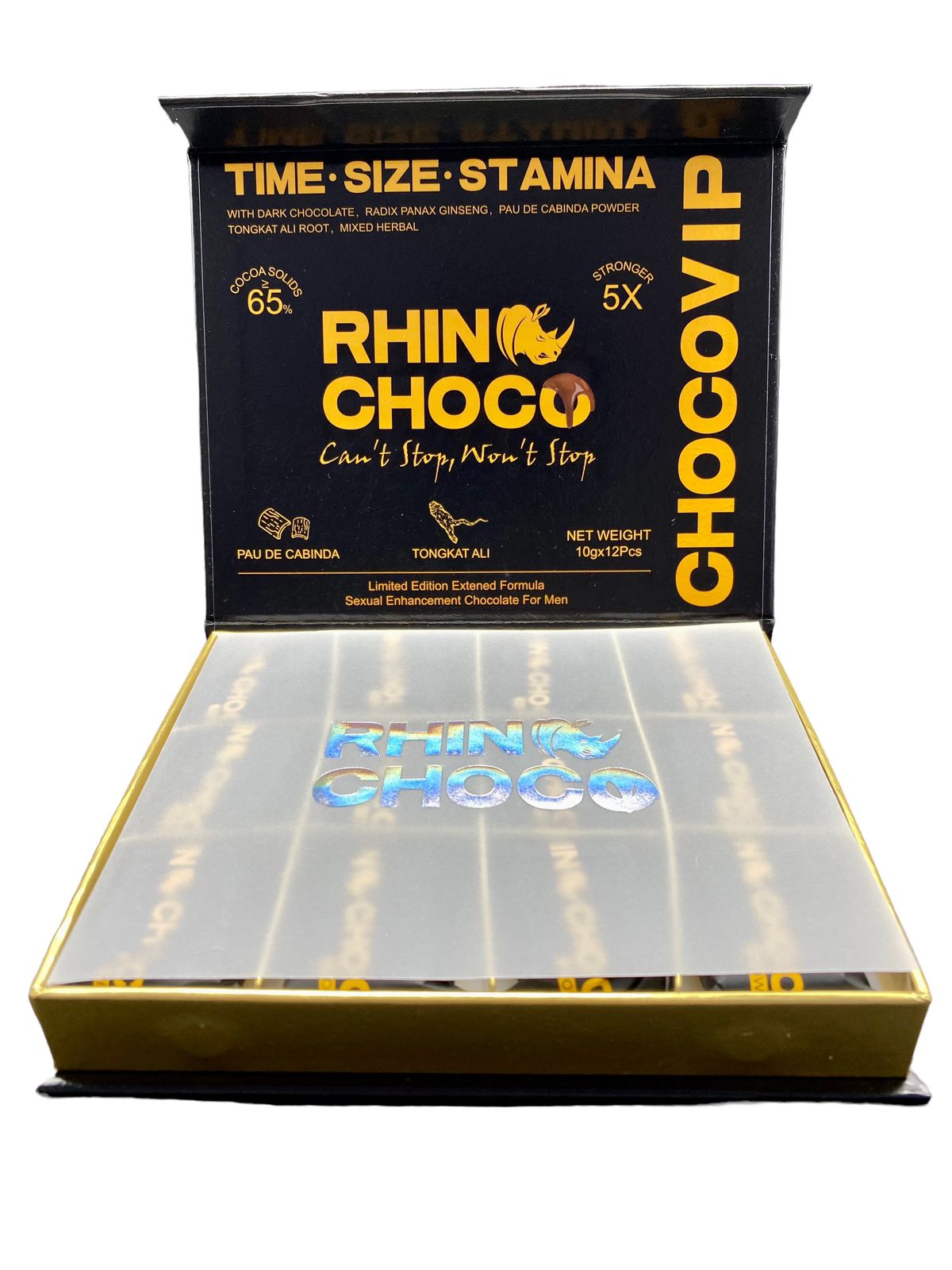 Rhino Choco Caja 12 Piezas